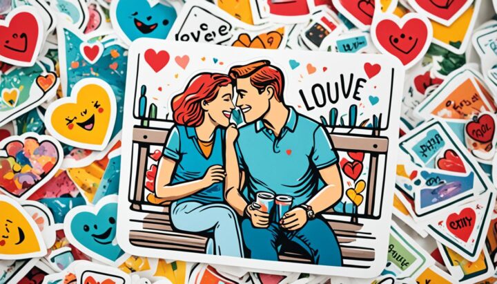 DFY Couple Stickers for Perfect Romantic Gifts